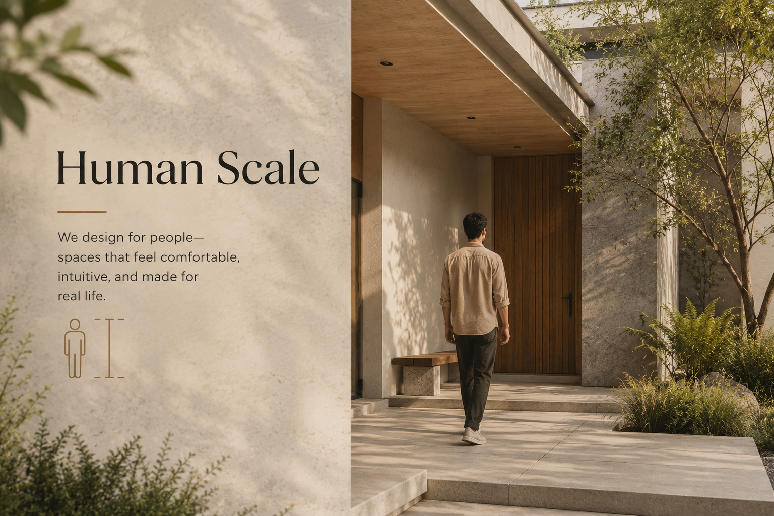Timeless modern architectural composition