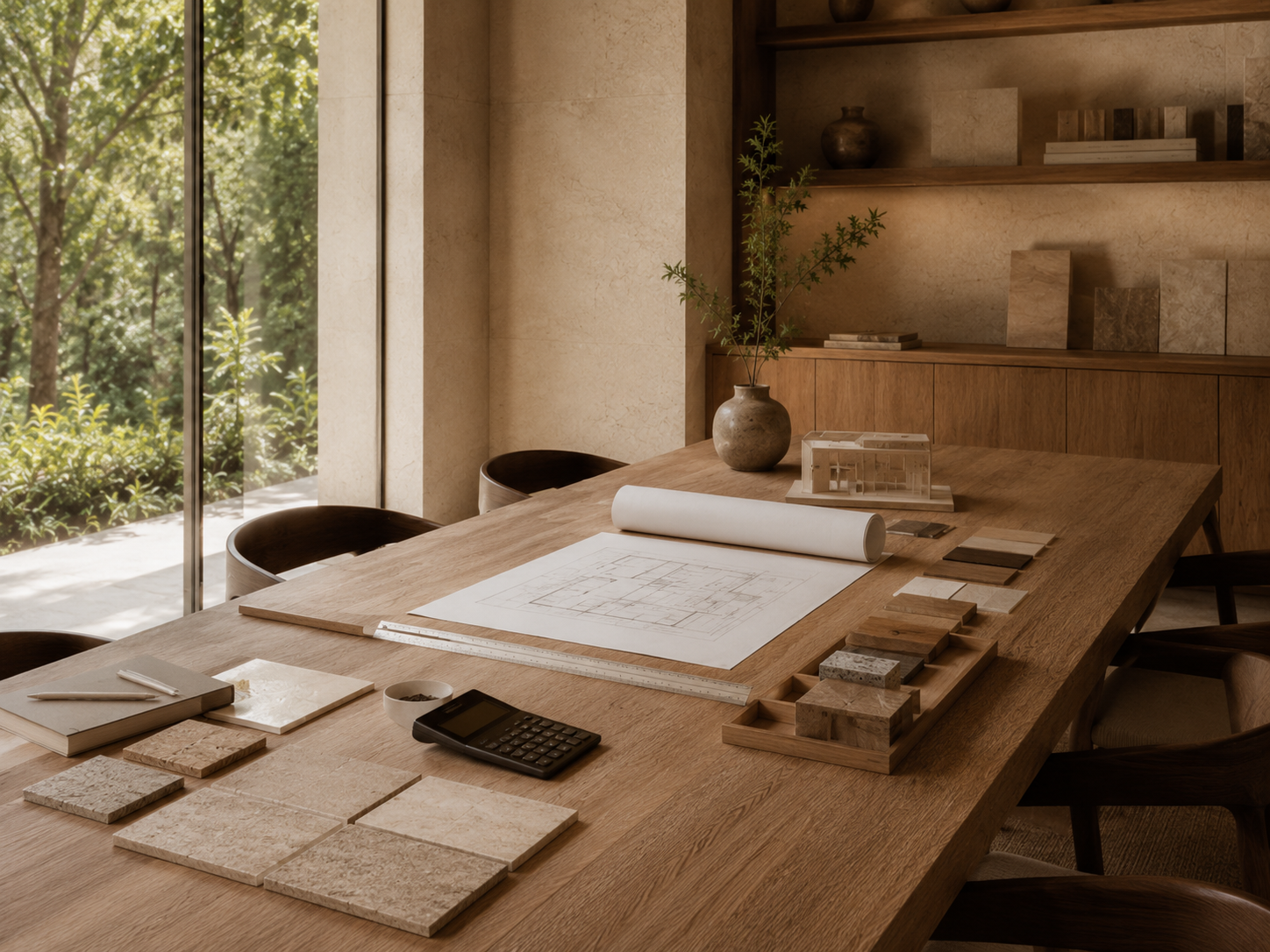 Project plans and material selections