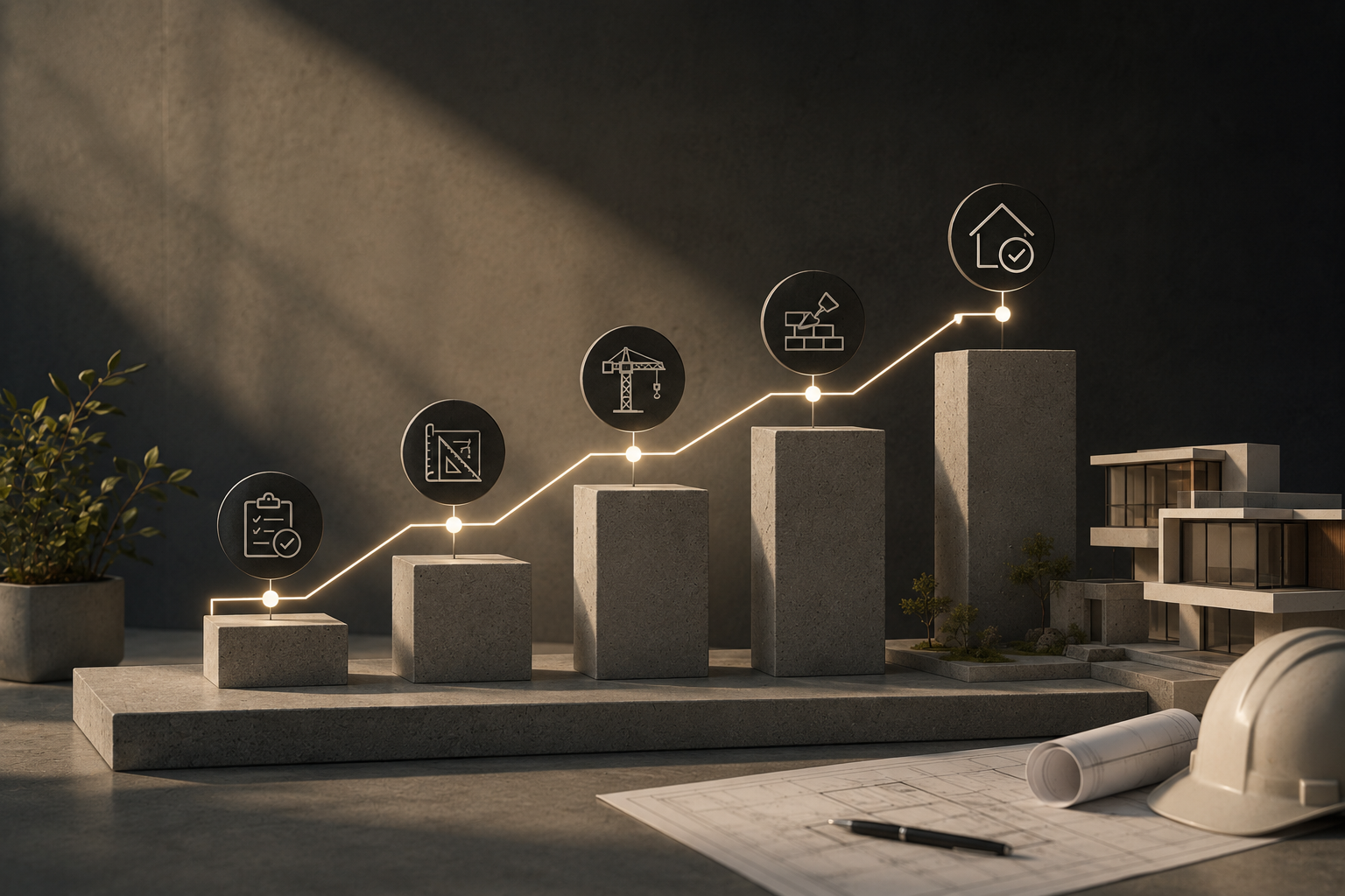 Completed commercial architecture milestone