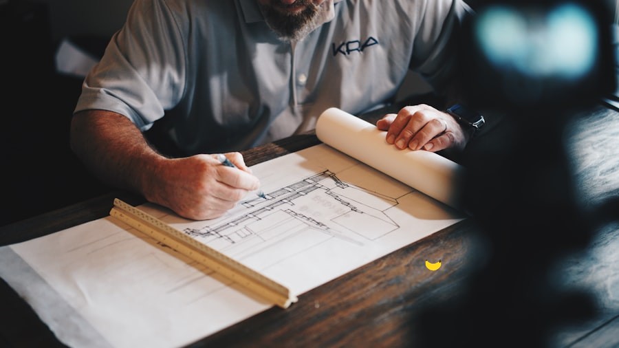 Architectural drawings and design work